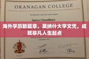 海外精英新起点，莫纳什大学文凭，开启非凡人生旅程